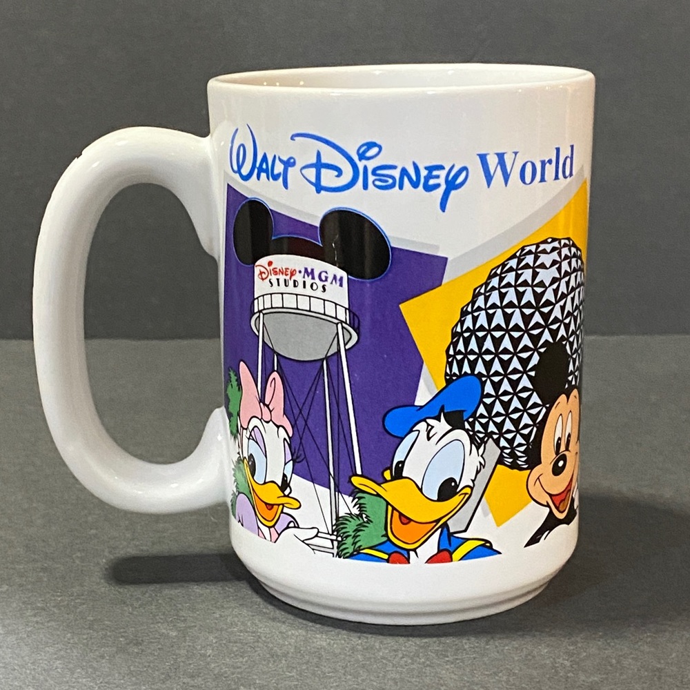 Walt Disney World TEACHER Coffee Cup Mug Mickey Goofy Minnie